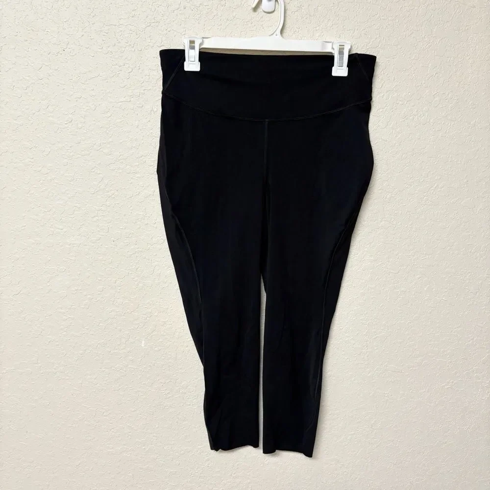 Lululemon Size 12 Base Pace High-Rise 23” Tight Stretch Black